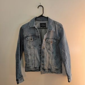 Lucky Brand Women Blue Denim Jacket Size M